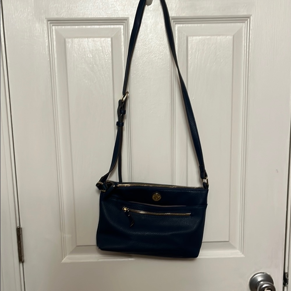 Light Blue Crossbody Bag Anne Klein